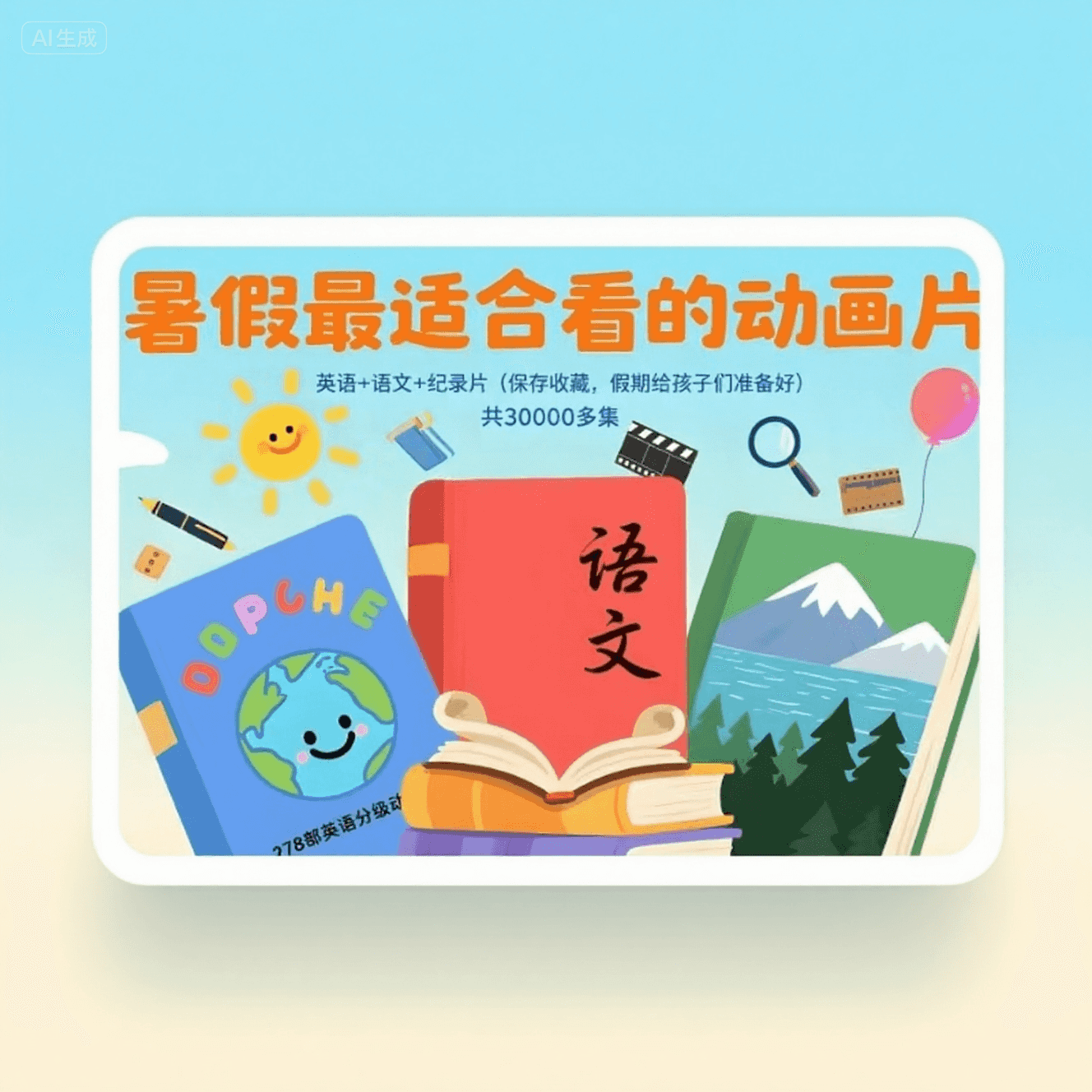 最适合学英语的278部英语分级动画(30000+集)
