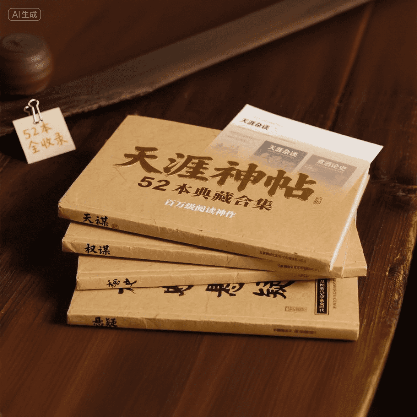 《天涯社区优质书籍52本合集》,均是超几百万阅读量的精品
